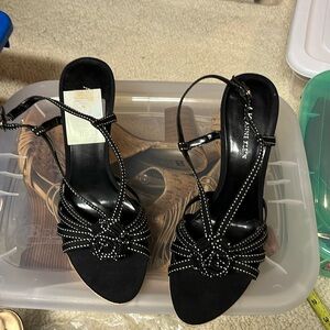 Wedge heal slightly worn